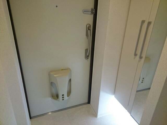 パティオの玄関