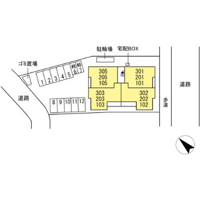 【区画図】 | トリシア東大利