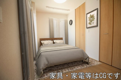 【洋室】 | S＆T Grace Square（ｴｽ＆ﾃｨ ｸﾞﾚｰｽ ｽｸｴｱ） | 洋室【家具・家電はCG】