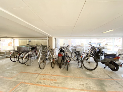 【その他共用部分】 | パシフィック白木原 | 駐輪場