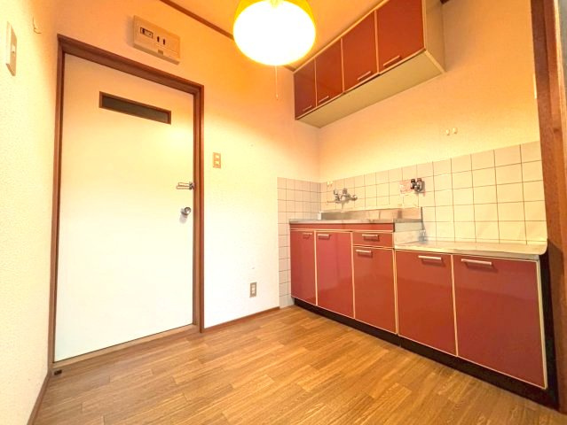 マンションファームのキッチン