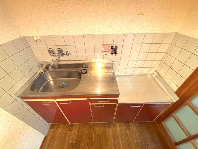 マンションファームのキッチン