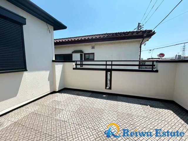 中古戸建　茅ヶ崎市高田4丁目のバルコニー