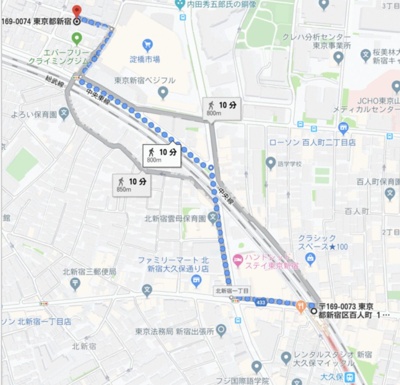 【地図】 | エル・ソル北新宿