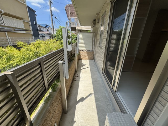 ベルメゾン池田のバルコニー