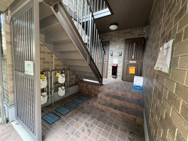 オーク玉田のエントランス