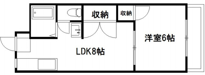 【間取り】 | カーサ天六