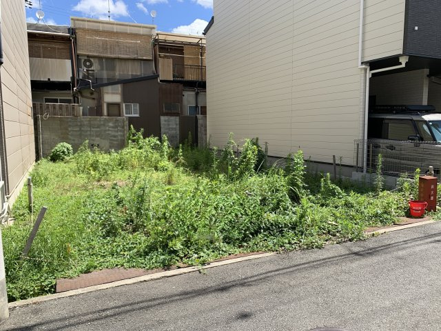 京都市左京区高野泉町　建築条件無土地の外観