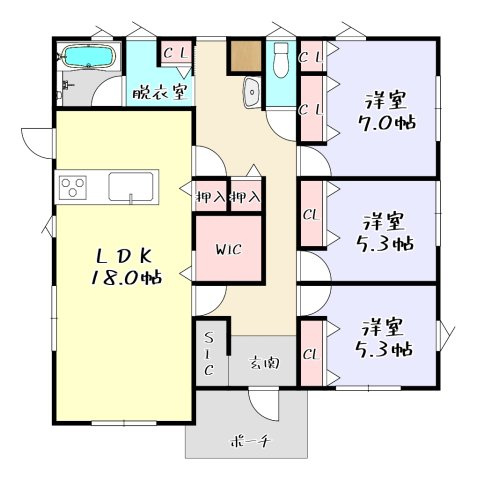 【間取り】の画像