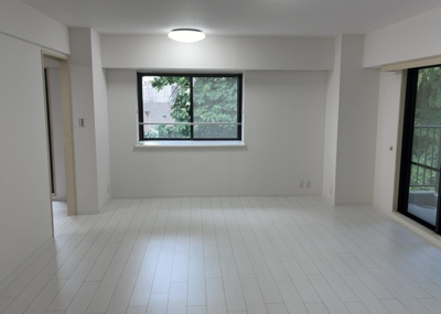 【居間・リビング】 | 八王子北野台パークホームズ | 直線タイプはLとDKを一直線に並べた形で対面キッチンのタイプです。一般的なのでよく見かけるかもしれません。直線タイプに似た直接アイランドタイプは、キッチンとダイニングの間に壁がない分広く感じられます。