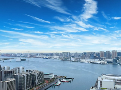 【展望】 | THE TOKYO TOWERS SEA TOWER | 物件からの眺望です