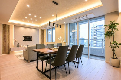 【居間・リビング】 | THE TOKYO TOWERS SEA TOWER | おしゃれなリビングです