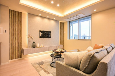 【居間・リビング】 | THE TOKYO TOWERS SEA TOWER | ゆったり過ごせる居間です