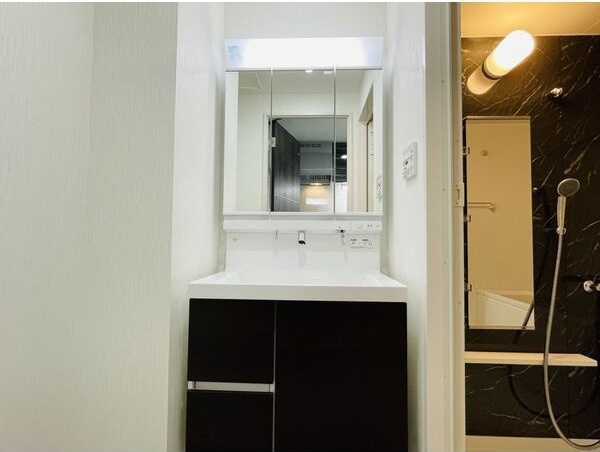 グリーンコート中島の洗面所