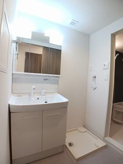 【洗面所】 | サンクレール | ゆったりとスペースのある洗面所