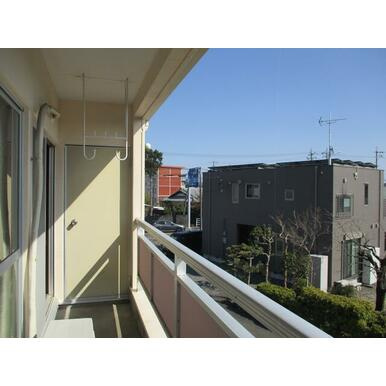 サンシャイン旭のバルコニー