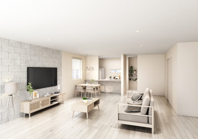 【売主物件】Villacia上沢17期の居間・リビング|ご家族みんなで長い時間を過ごすリビングは一番居心地のいいものであって欲しいですね。開放感のある広々リビングに光と風を呼び込みます。収納も多く快適な住空間を実現します。