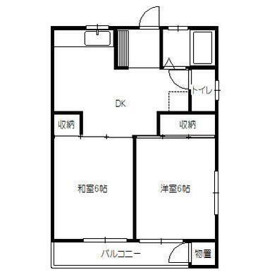 サンシャイン旭の間取り