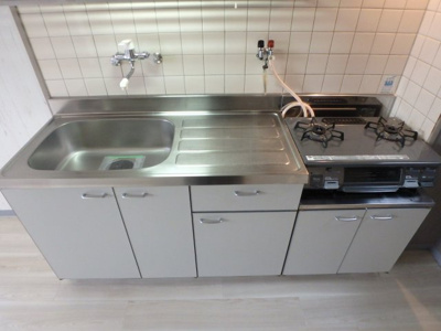 【キッチン】 | ソレイユ段上 | コンパクトなキッチンで掃除もラクラク