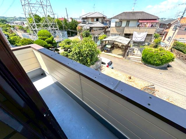 楠風台1丁目借家のバルコニー