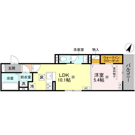 【間取り】 | ソレアード魚崎北町