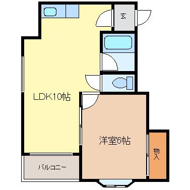 【間取り】 | ホワイトガーデンハイツ