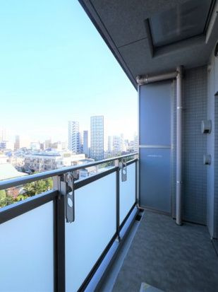 グランシアタワー亀戸のバルコニー