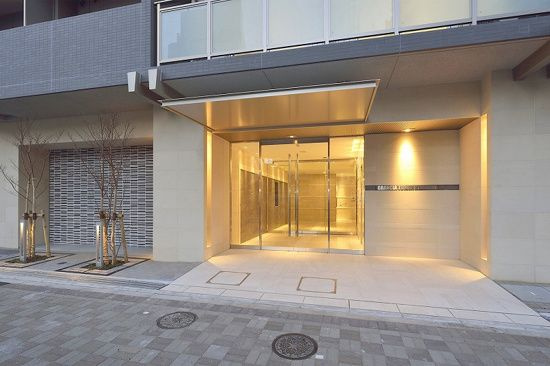 グランシアタワー亀戸のエントランス