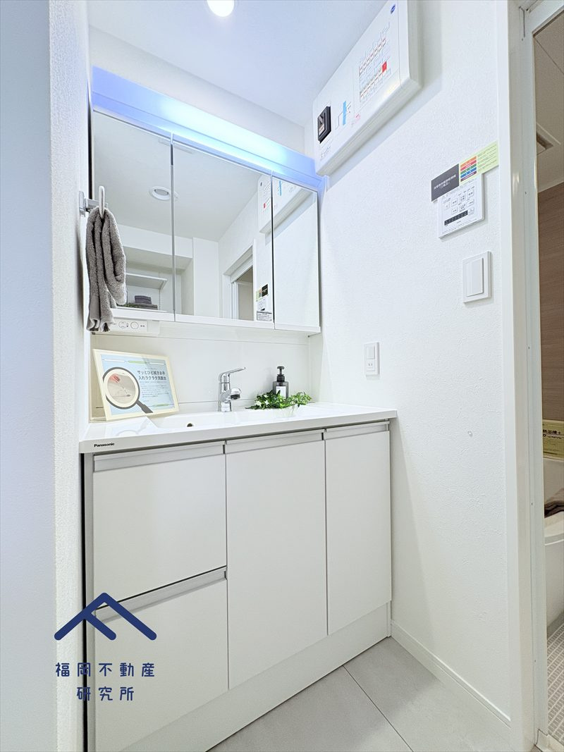 JGMヴェルデ室見の独立洗面台