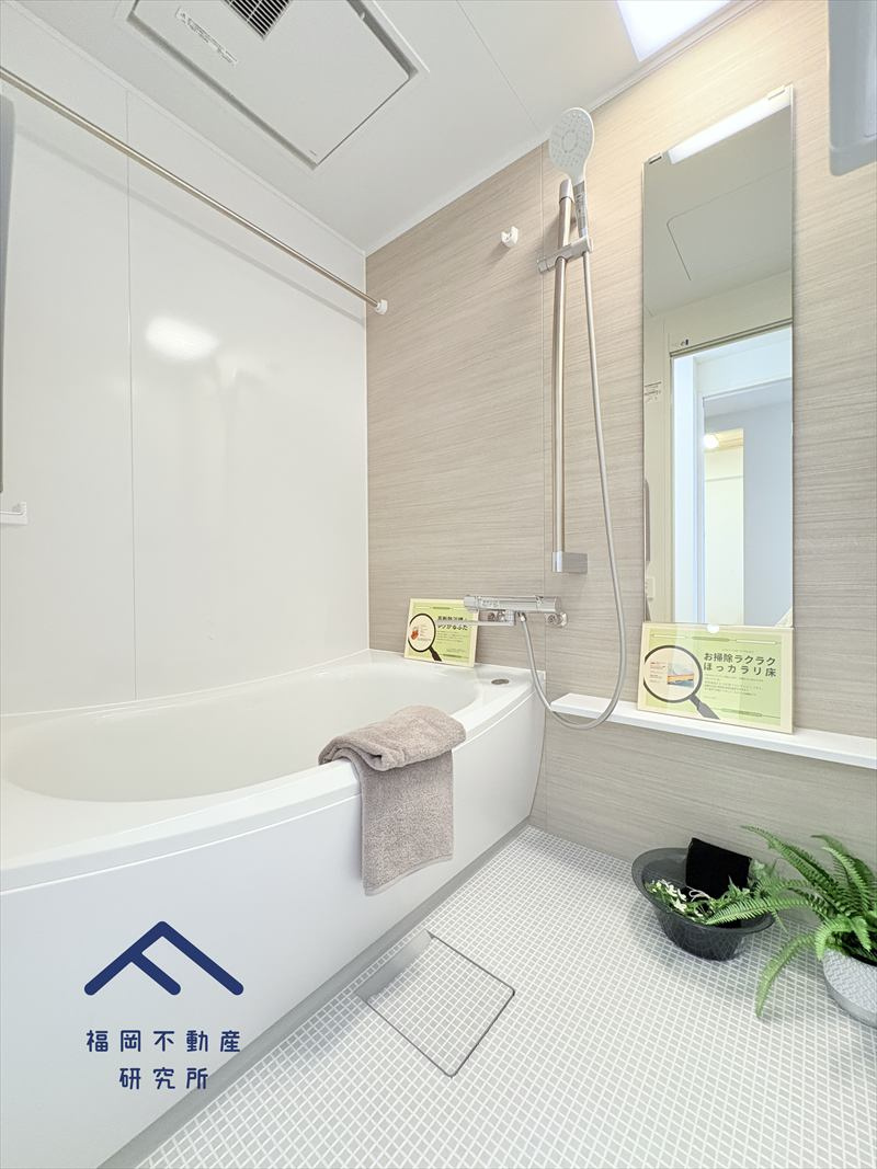 JGMヴェルデ室見の浴室