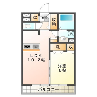 【間取り】 | セジュール福田