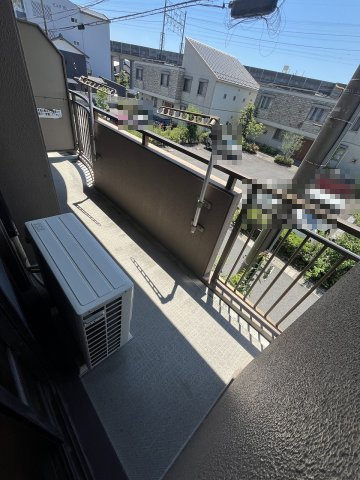 ライオンズマンション岐阜清本町【2階】のバルコニー