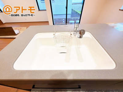 【設備】 | 三島市松本1期　新築戸建　1号棟 | 広いシンクは使い勝手良好です♪