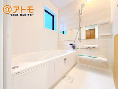 【浴室】 | 三島市松本1期　新築戸建　1号棟 | お風呂で日々の疲れを落としましょう♪スタイリッシュなお風呂になっています！