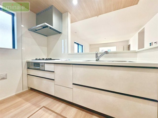 【キッチン】 | 当社で現地販売会開催中 水廻り集中型　大日　1号棟 | 現地（2026.01.08撮影）