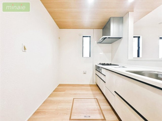 【キッチン】 | 当社で現地販売会開催中 水廻り集中型　大日　1号棟 | 現地（2026.01.08撮影）