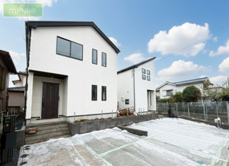 【前面道路含む現地写真】 | 当社で現地販売会開催中 水廻り集中型　大日　1号棟 | 現地（2025.11.07撮影）