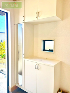 【玄関】 | 当社で現地販売会開催中 水廻り集中型　大日　1号棟 | 現地（2026.01.08撮影）