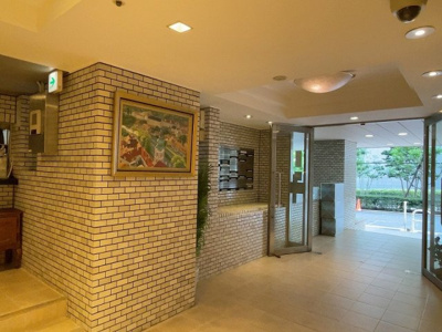 【エントランス】 | オリエント赤坂モートサイド | 清潔なエントランスです