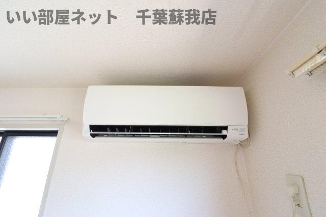 ソレイユ若葉　Bの設備|エアコン