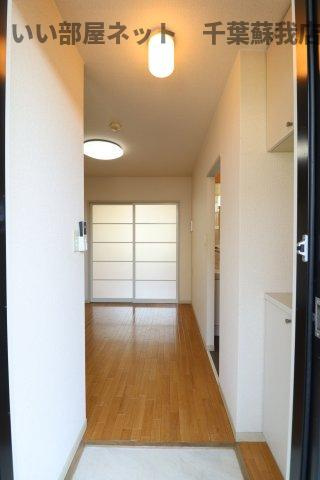 ソレイユ若葉　Bの玄関|毎日通る玄関はこちらです