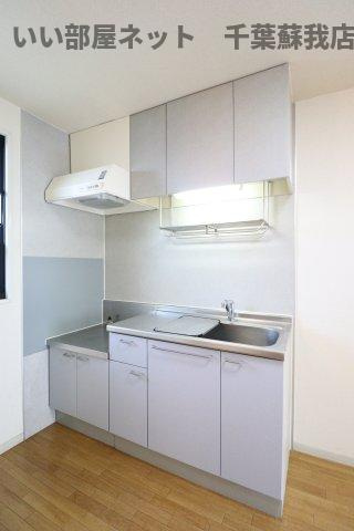 ソレイユ若葉　Bのキッチン|使いやすいキッチンです