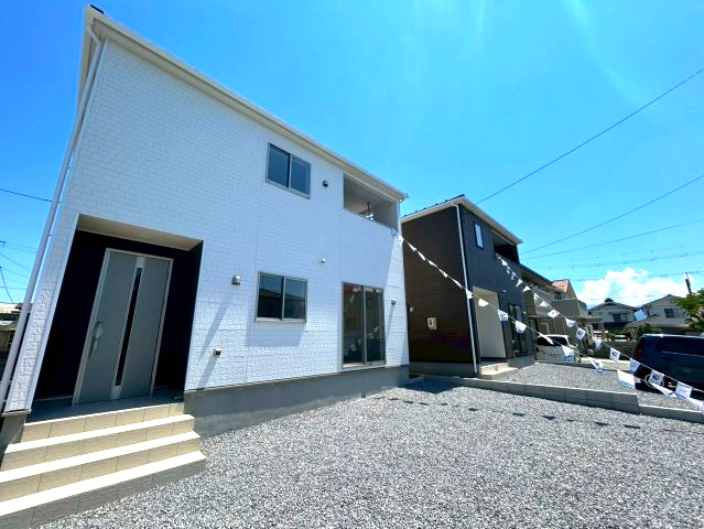 長野市篠ノ井小森の新築一戸建の外観