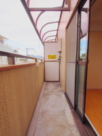 リーベ平成のバルコニー