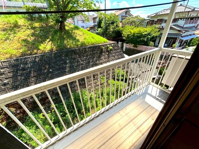 大字嬉戸建のバルコニー