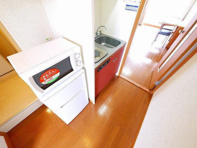 レオパレスＳＴＥＬＬＡのキッチン|キッチンでお料理をお楽しみください