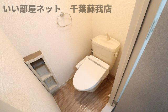 ソレイユ若葉　Bのトイレ|ゆったりとした空間のトイレです
