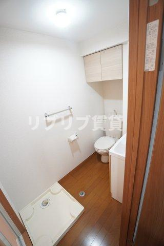 ビラサカエの洗面所