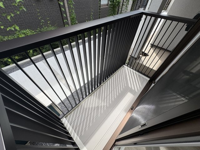 クレールKⅡのバルコニー
