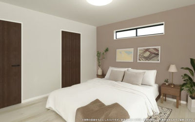 【完成予想図】 | 【1号棟　キッチンイメージ】
※画像は設計図面を基に作成したイメージです。